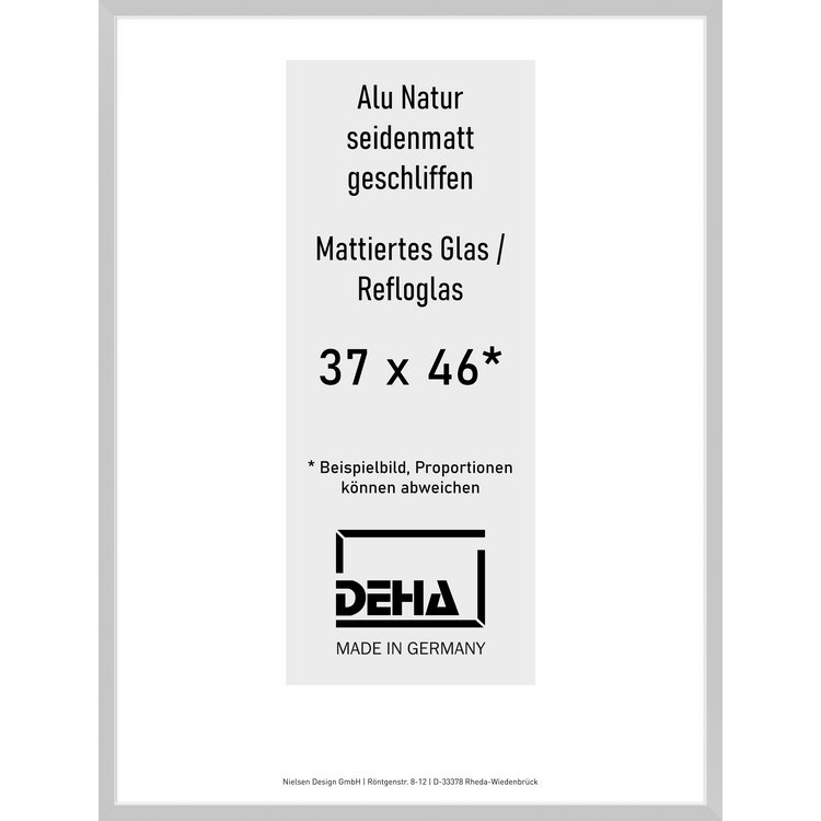 Alu-Rahmen Deha Profil II 37 x 46 Alu Natur Reflo 0002RG-013-NAMA