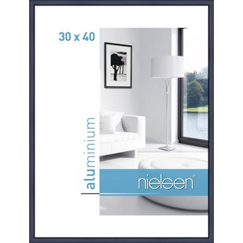 Alu-Bilderrahmen Classic 30x40 Blu 33041