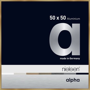 Alu-Bilderrahmen Alpha 50x50 Brush.Amber 1655221