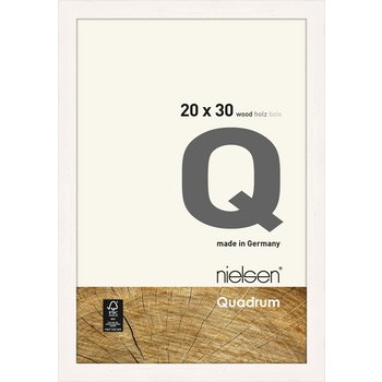 Holz-Rahmen Quadrum  20 x 30 Weiß deckend 6535021